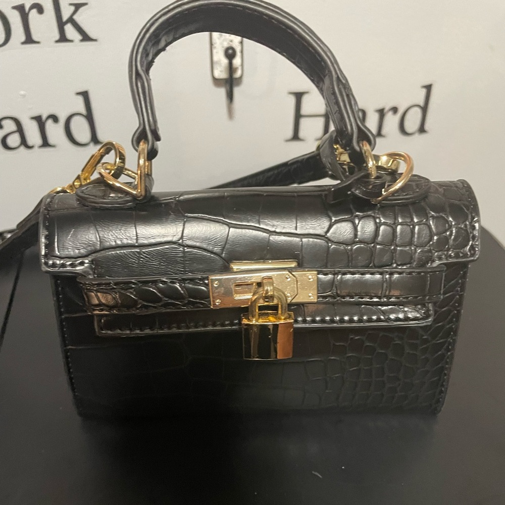 Beautiful Black Mini Handbag